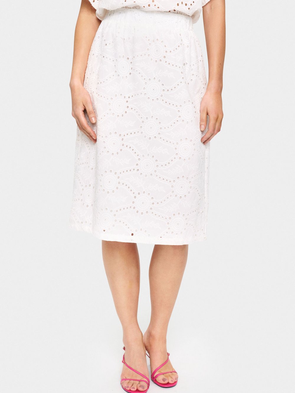Saint Tropez Rock KindraSZ Damen weiß, XXL