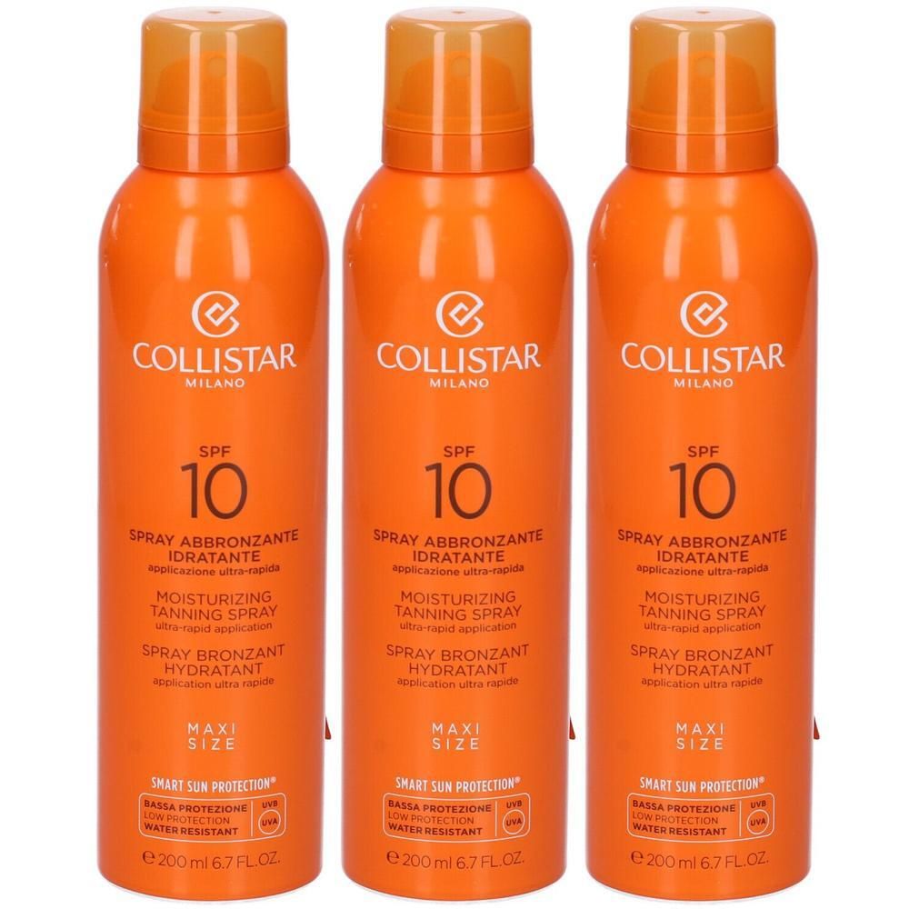 Collistar Spray Abbronzante Idratante SPF10 3x200 ml
