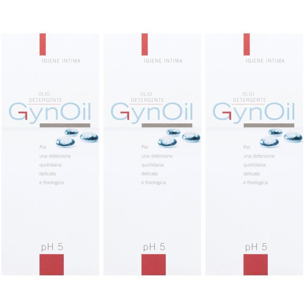 GynOil Olio Detergente pH 5 3x200 ml Lozione