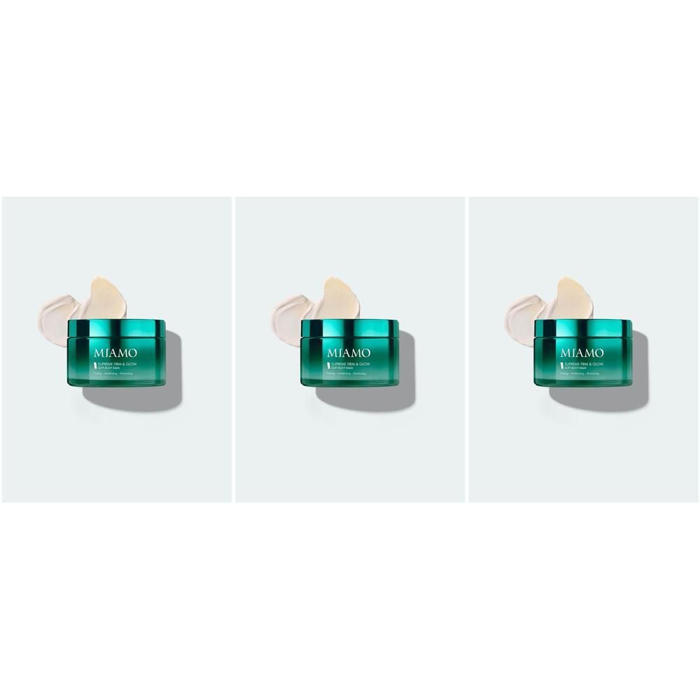 Miamo Body Renew Supreme Firm&Glow Soft Balm Crema Corpo 3x200 ml