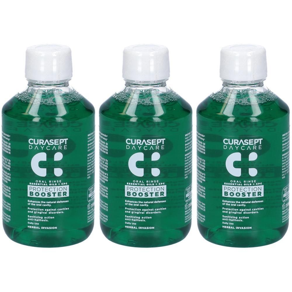 Curasept Daycare Collutorio Protection Booster Herbal Invasion 3x250 m