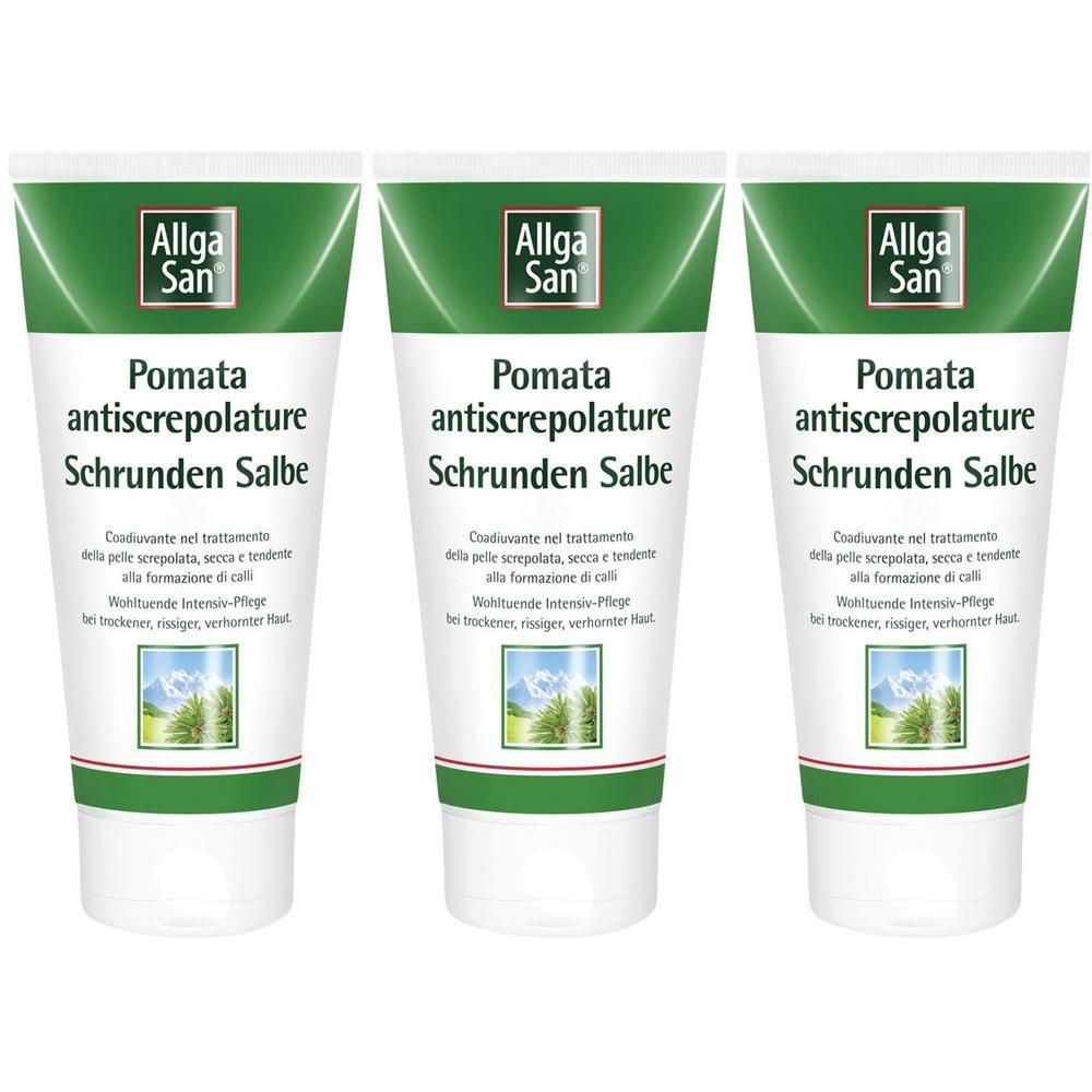 AllgaSan Pomata Antiscrepolature 3x90 ml