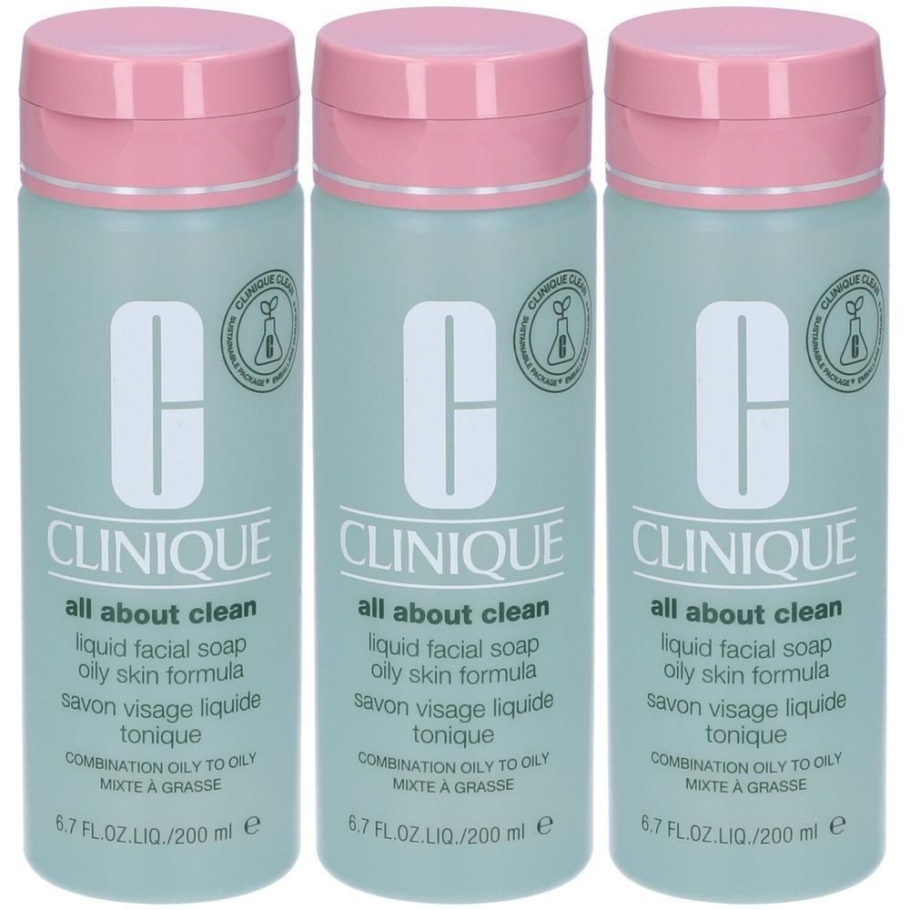 Clinique All About Clean™ Toning Liquid Facial Soap - Detergente Pelle