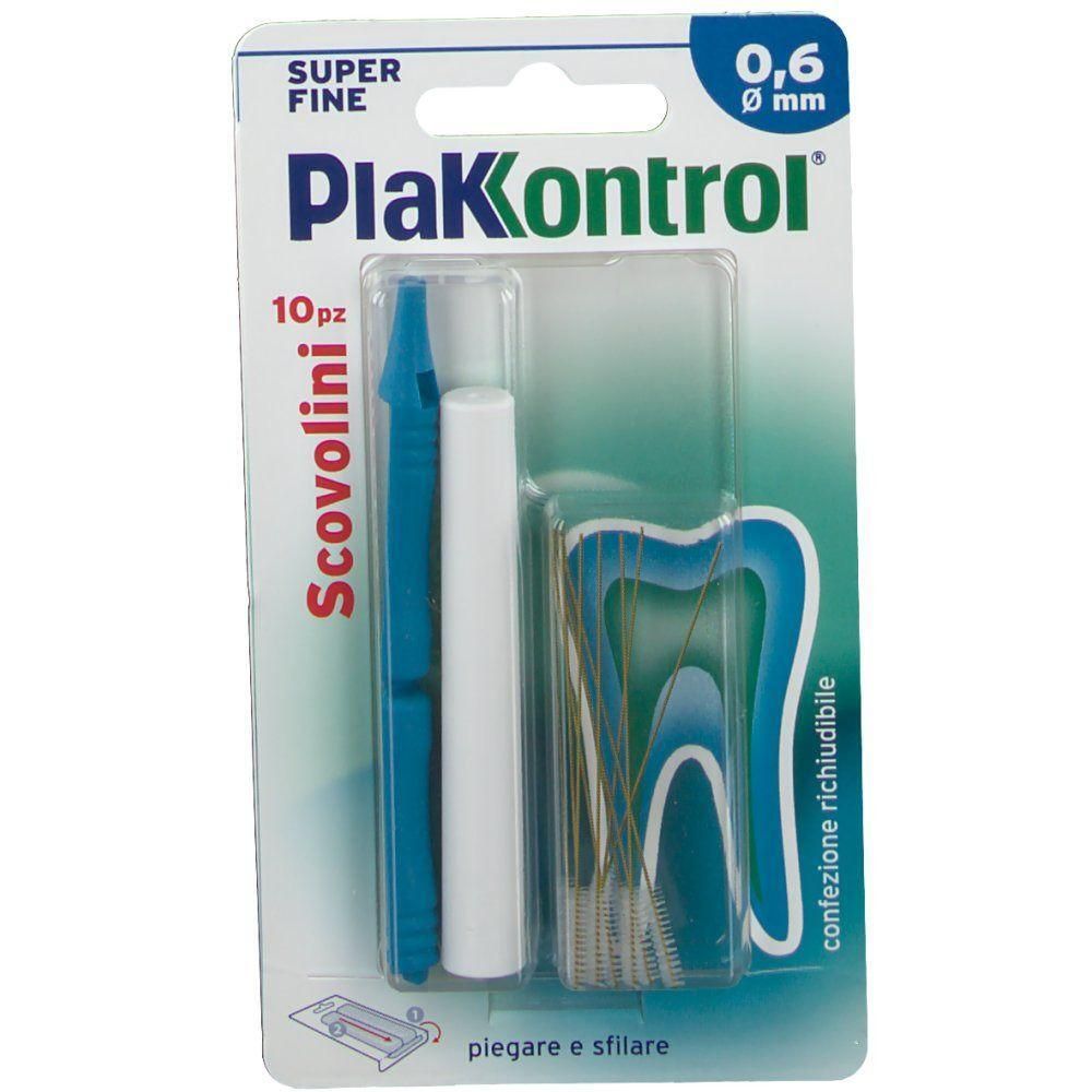 PlakControl® Scovolini 0,6 mm 4x10 pz Spazzolino da denti