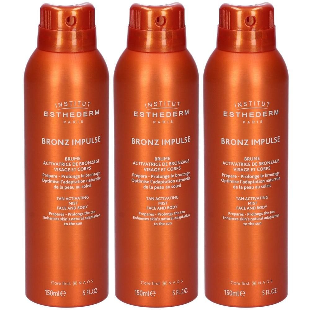 Institut Esthederm Italia Bronz Impulse Spray Viso e Corpo 3x150 ml