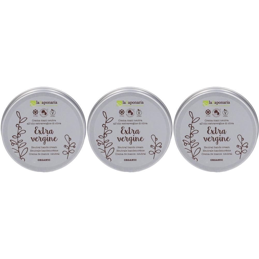 La Saponaria Crema Mani Extravergine 3x60 ml