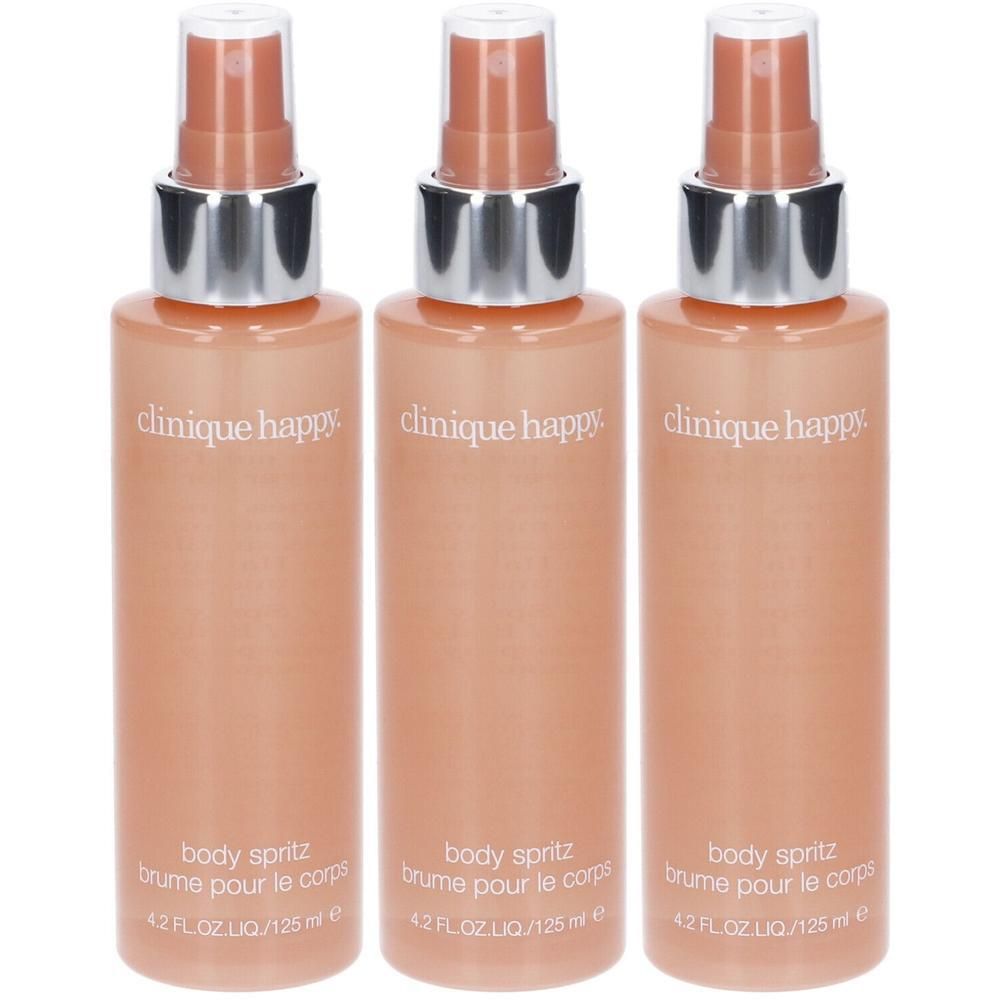 Clinique Happy™ Body Spritz Profumo 3x125 ml