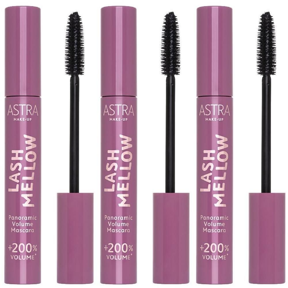 ASTRA Make-Up Mascara Volume Panoramico Lash Mellow 3x1 St