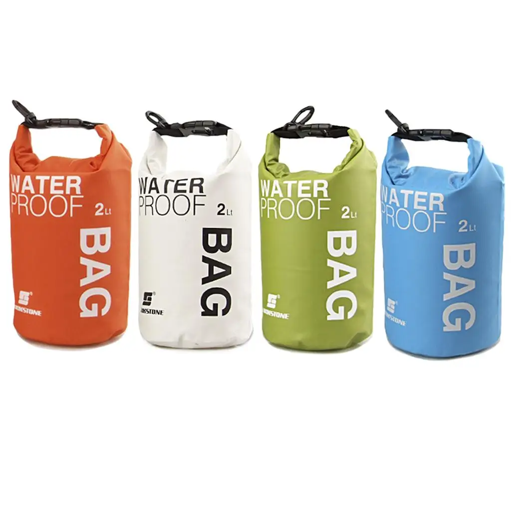 Strand-Rafting Bootfahren Wasserdichter PVC-Trockensack Rollverschluss-Aufbewahrungstasche für Angeln Kajak-Zubehör Outdoor Image