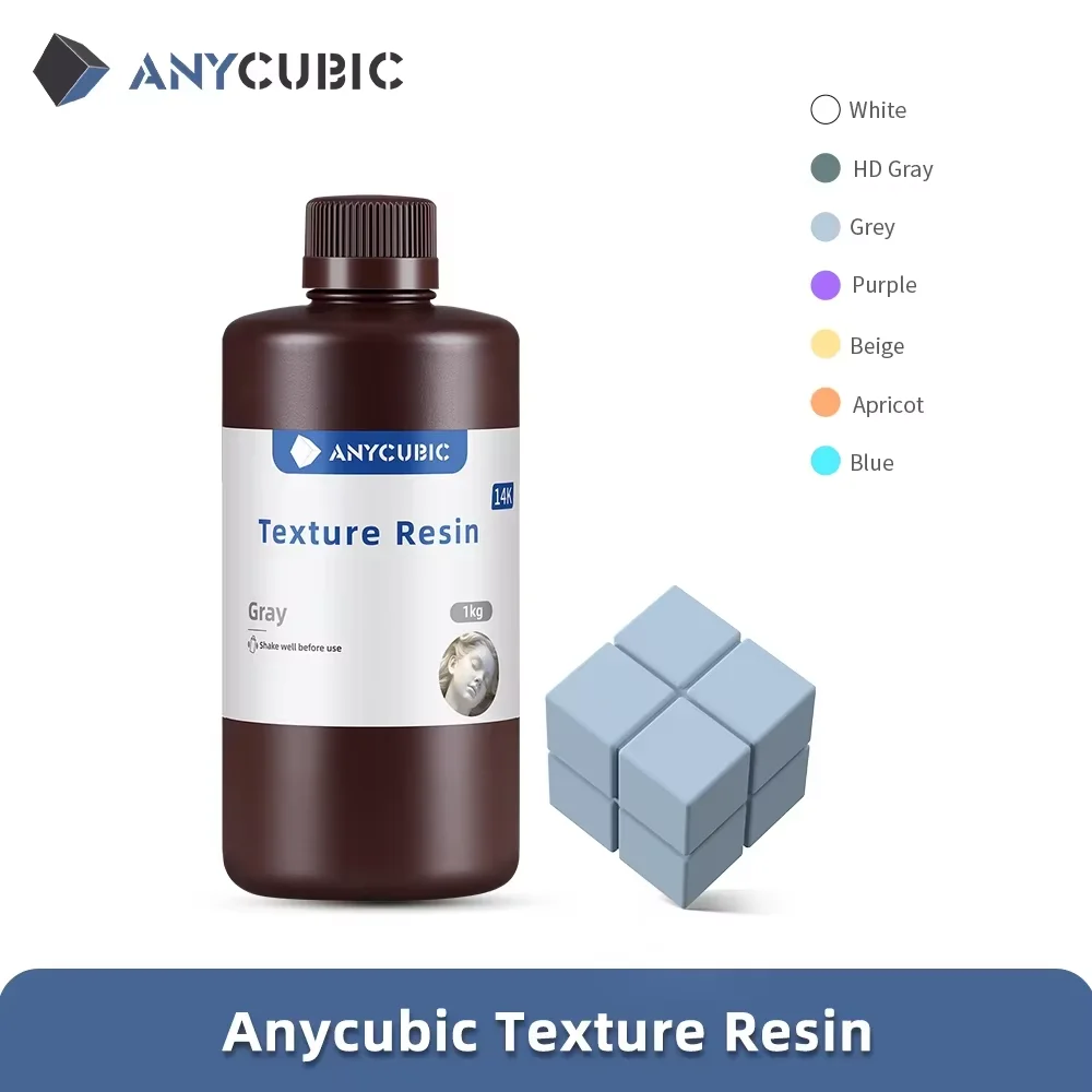 ANYCUBIC Texturharz 14K hochpräzises 405 nm UV-Harz für Photon 3D-Drucker UV-Photopolymerharz Image