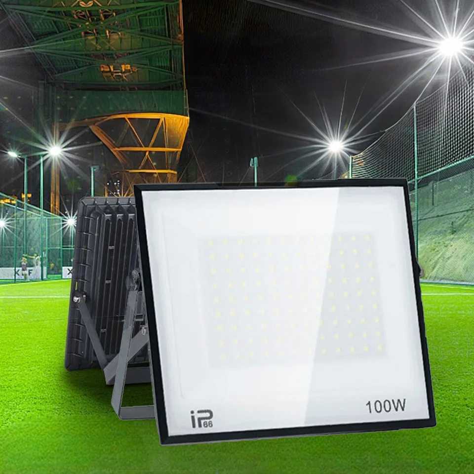 Led Flutlicht 20-300W AC 110V 220V Outdoor Flutlicht Straße Lampe Projektor Außen IP65 Wasserdichte led-strahler Für Garten