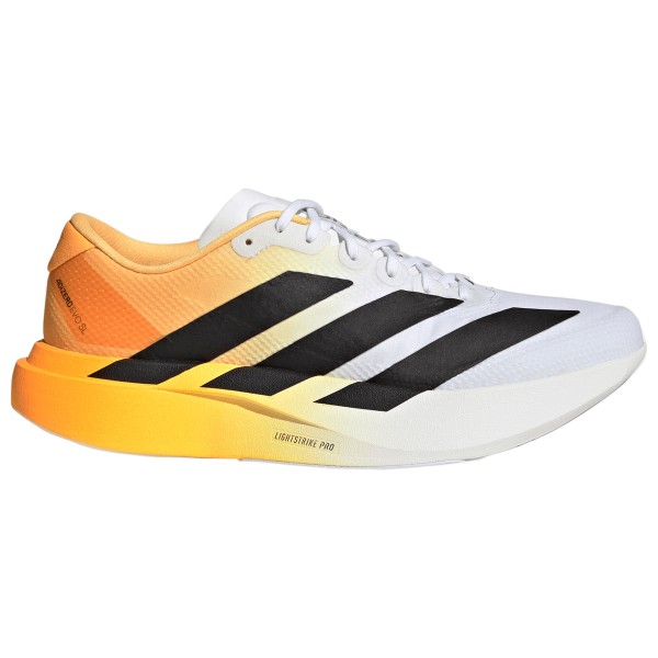 adidas - Adizero Evo SL Woven - Runningschuhe UK 9 | EU 43 weiß/ lucid tangerine