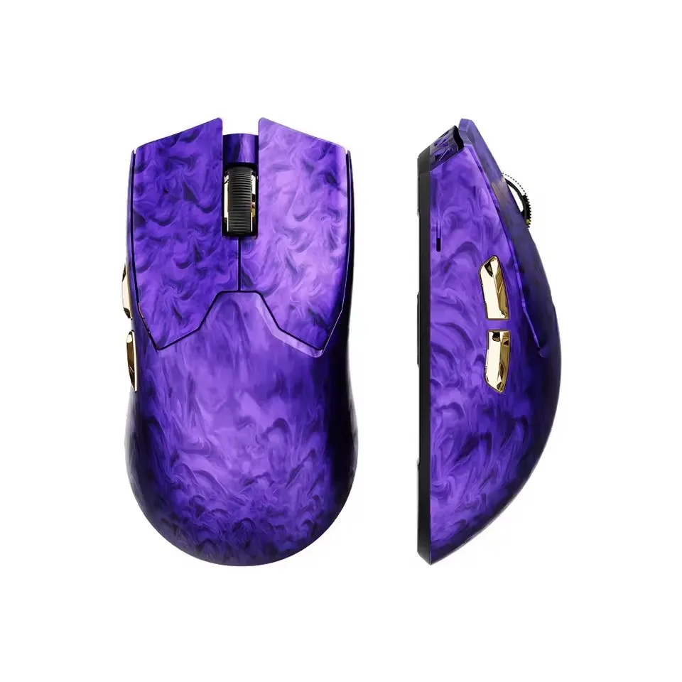 EWEADN Z7 Kabellose Gaming-Maus, Kohlefaser, kabelgebunden, 2,4 G, Dual, 8 kHz, PAW3950, 500 mAh, 42000 DPI, 0,125 m, leicht, ergonomisch, Esports Image