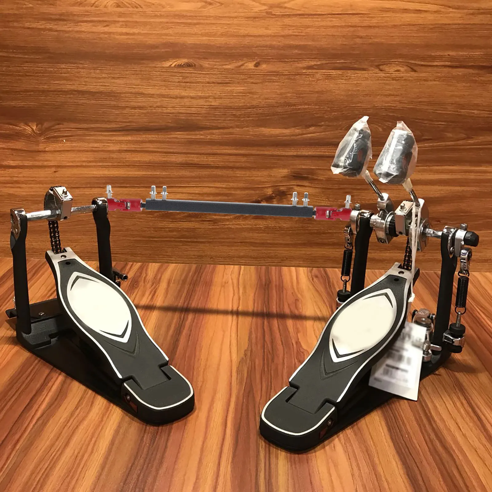 Doppel-Schlagzeugpedal-Verbindungsstange für Bassdrum – Ersatzteil für Schlagzeugpedale Image