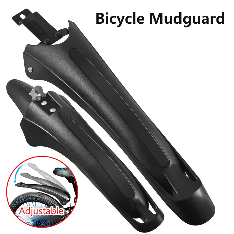 (Sommer6)Fahrrad Mountainbike Kotflügel Vorne Hinten Reifen Rad Fahrrad Schutz Schnellspanner Image
