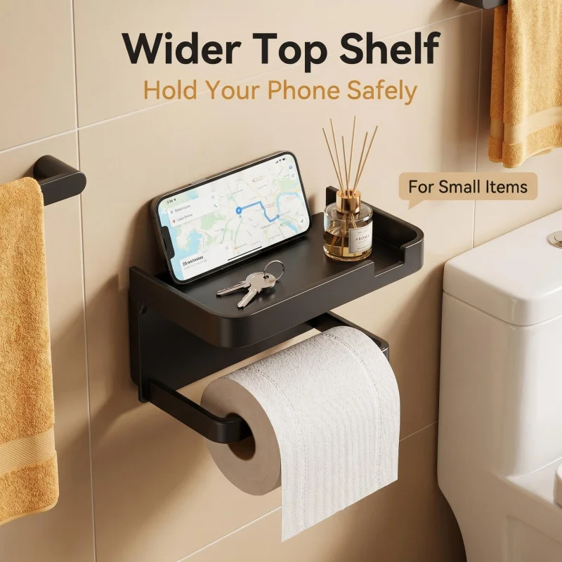 Taschentuchbox-Regal, Toilettenpapierhalter für das Badezimmer, Rollenpapierhalter, Aufbewahrungsregal für das Badezimmer, einfaches Badezimmer-Aufbewahrungsregal, wandmontiert
