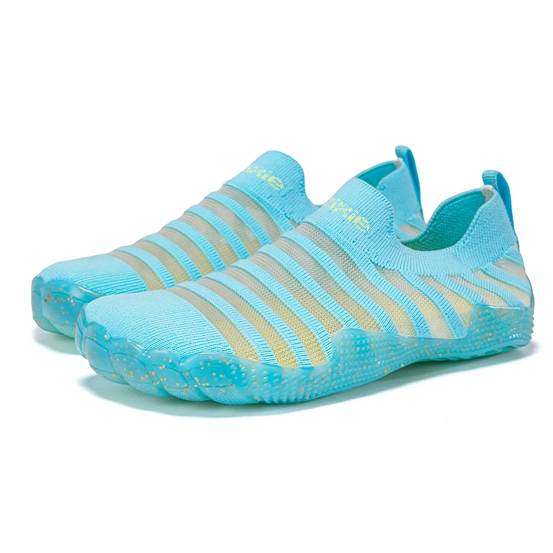 Sommer Strand Aqua-Schuhe für Herren und Damen, atmungsaktive Outdoor-Wasserschuhe, rutschfeste Fitness-Schuhe für drinnen, Unisex Barfuß-Sneaker