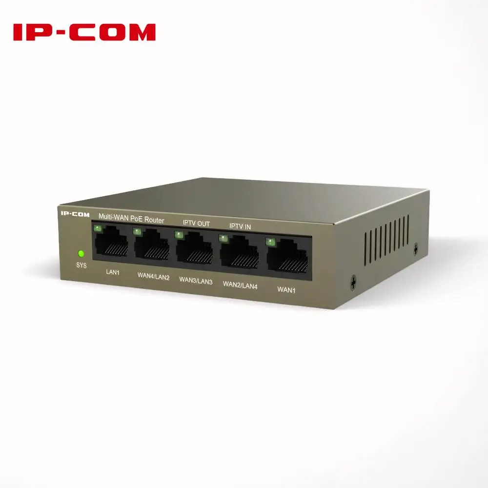 IPCOM M20-POE 5 Ports Gigabit POE routeur AP contrôleur intégré gestion AP roaming rapide et sans couture maille routeur gestion Web