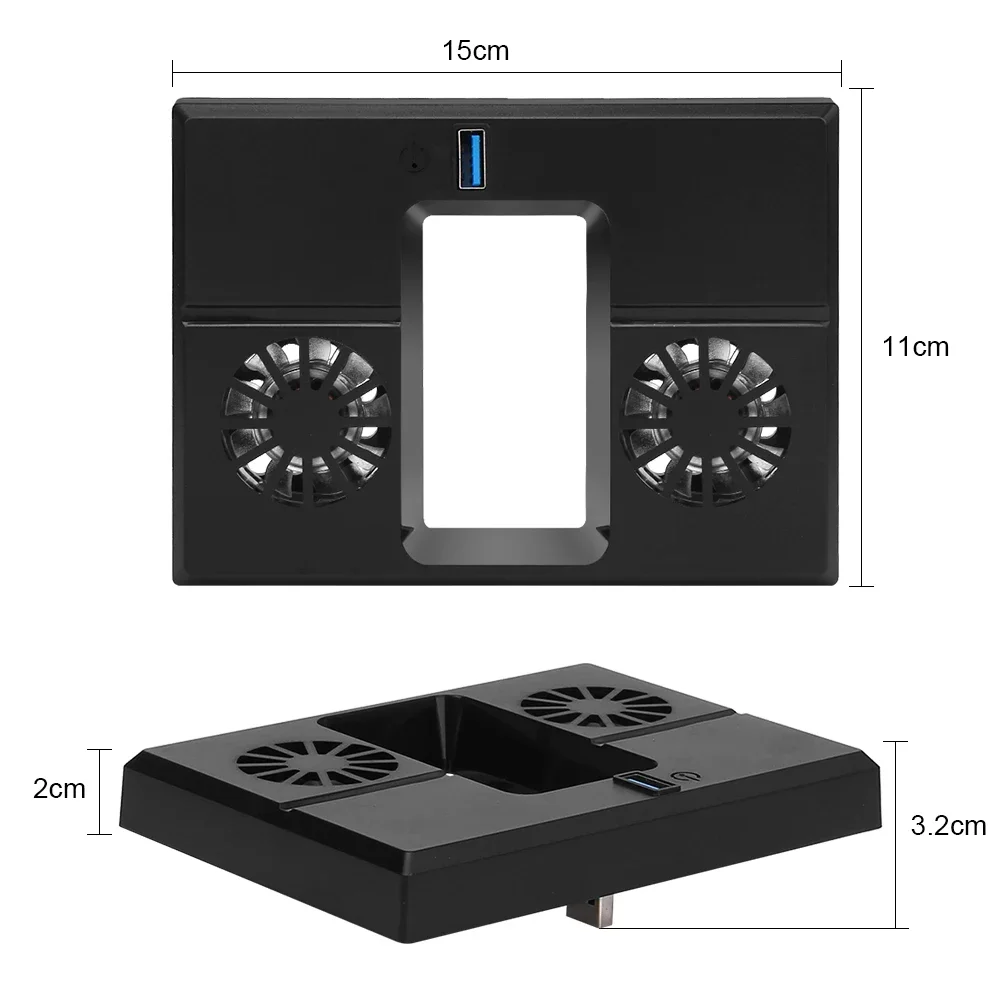 Console Cooling Fan For Xbox Series X USB External Cooler Turbo Temperature Control Fan Console Cooling System for Xbox Series X