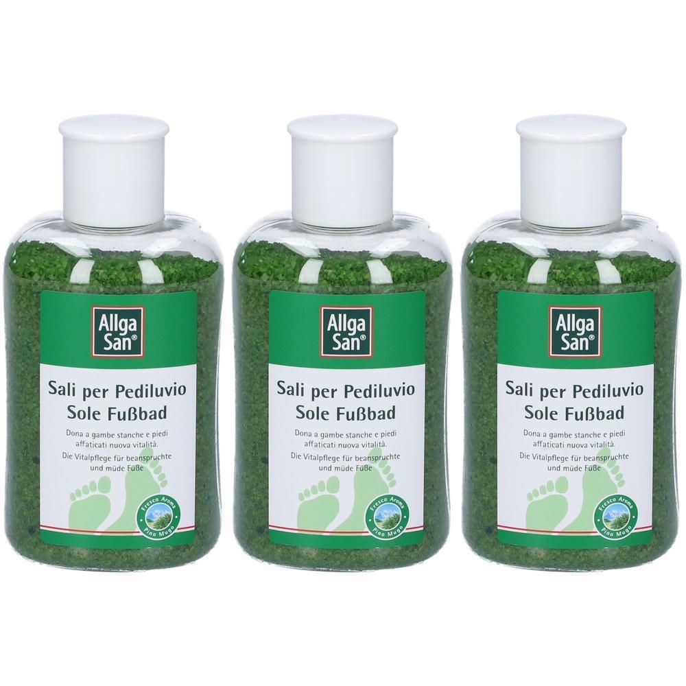 Allga San® Sali per Pediluvio 3x350 g