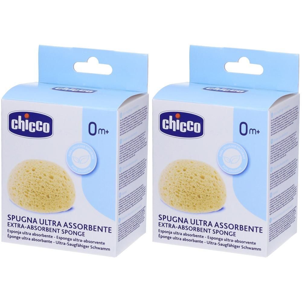 Chicco® Spugna Ultra Assorbente 2x1 St