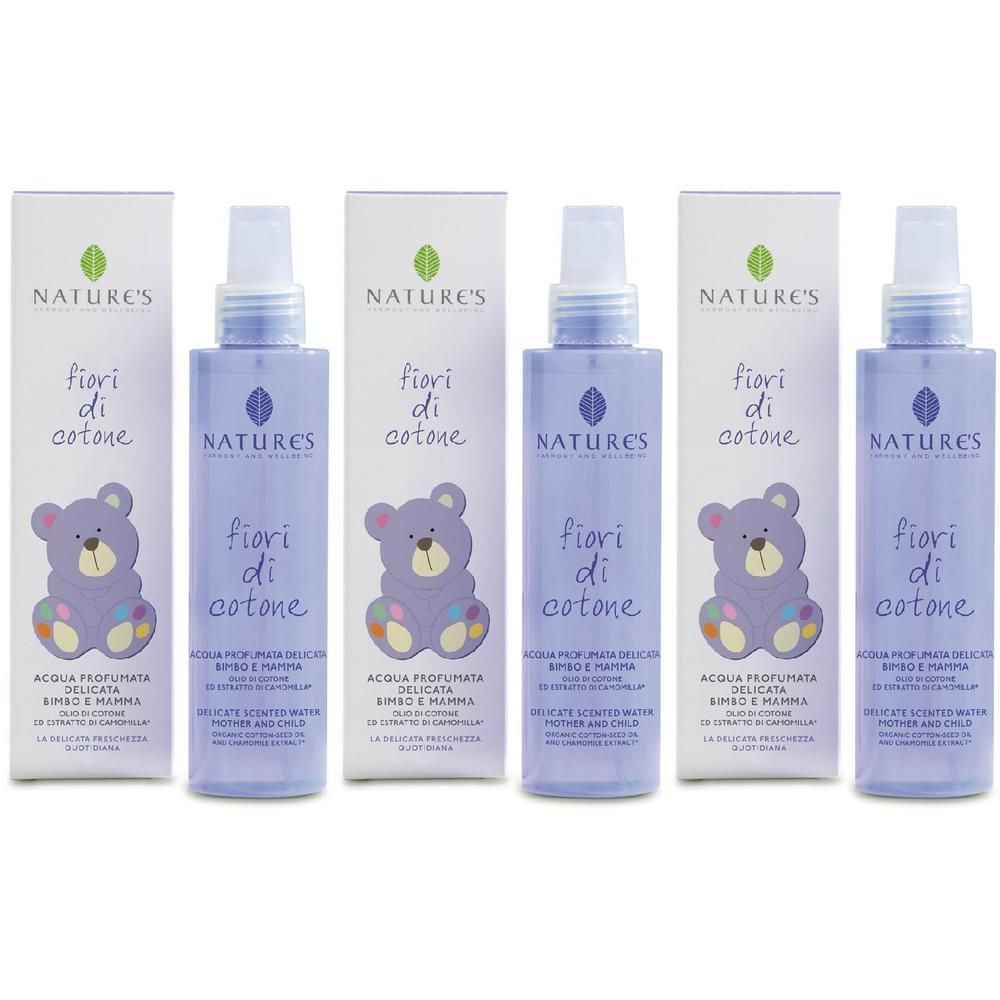 Nature'S Fiori Di Cotone Acqua Profumata Delicata Bimbo E Mamma 150 Ml