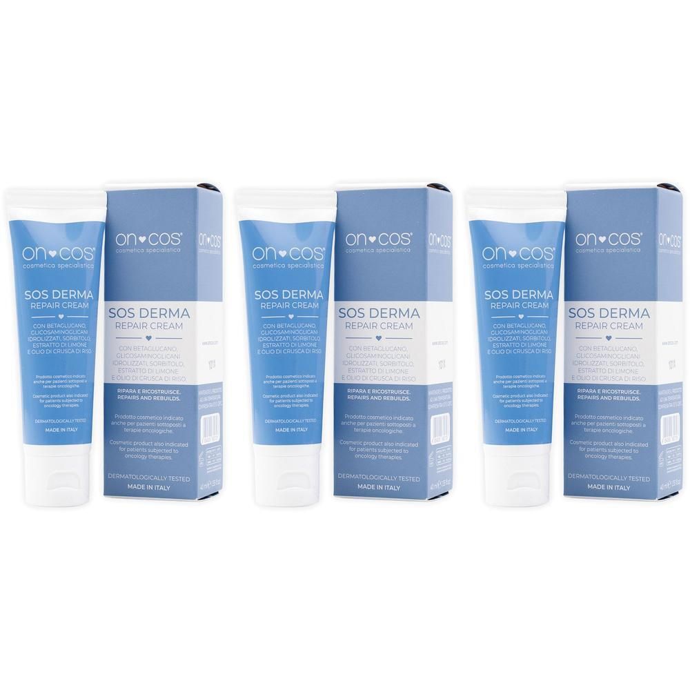 Oncos Sos Derma Repair Cream 3x30 ml
