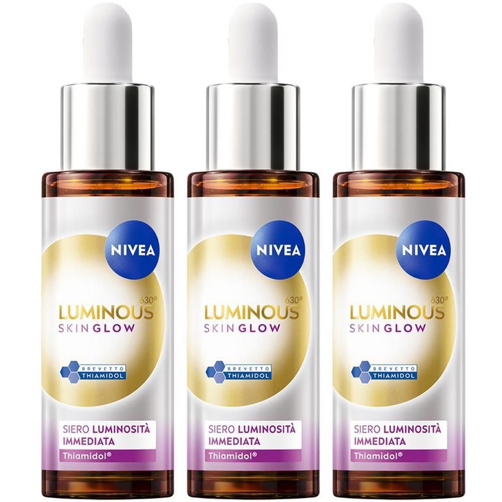 Nivea Luminous630 Skin Glow Siero Viso Luminosità Immediata 30 ml, ant