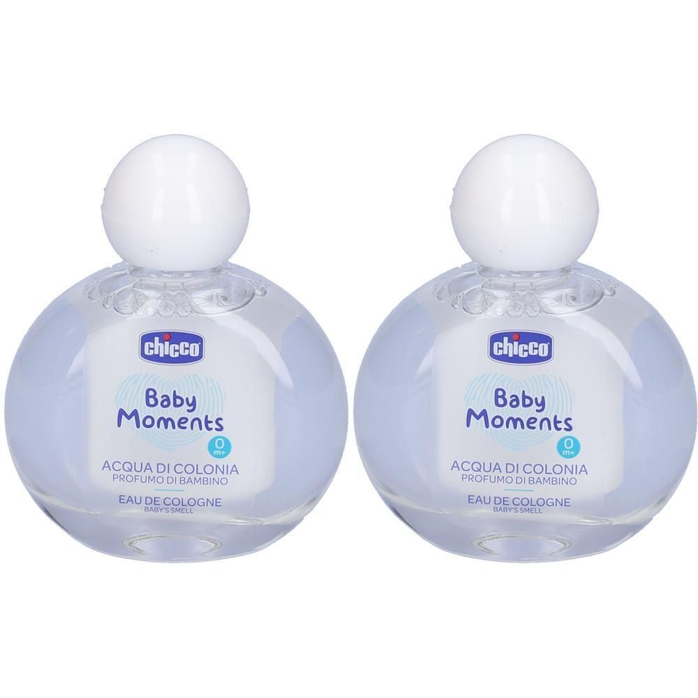 Chicco Baby Moments Acqua Di Colonia Profumo Bambino 100 Ml 2x100 ml S