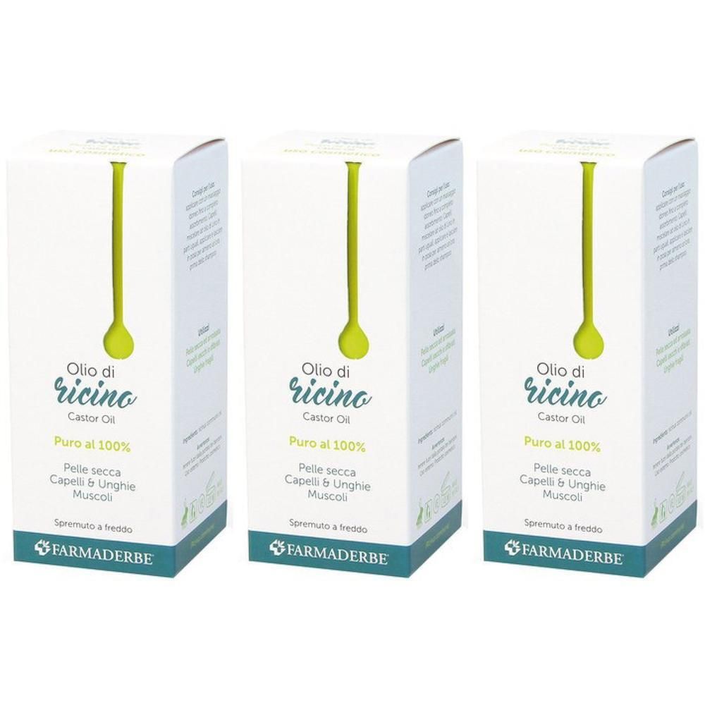 Olio Di Ricino 100 Ml 3x100 ml