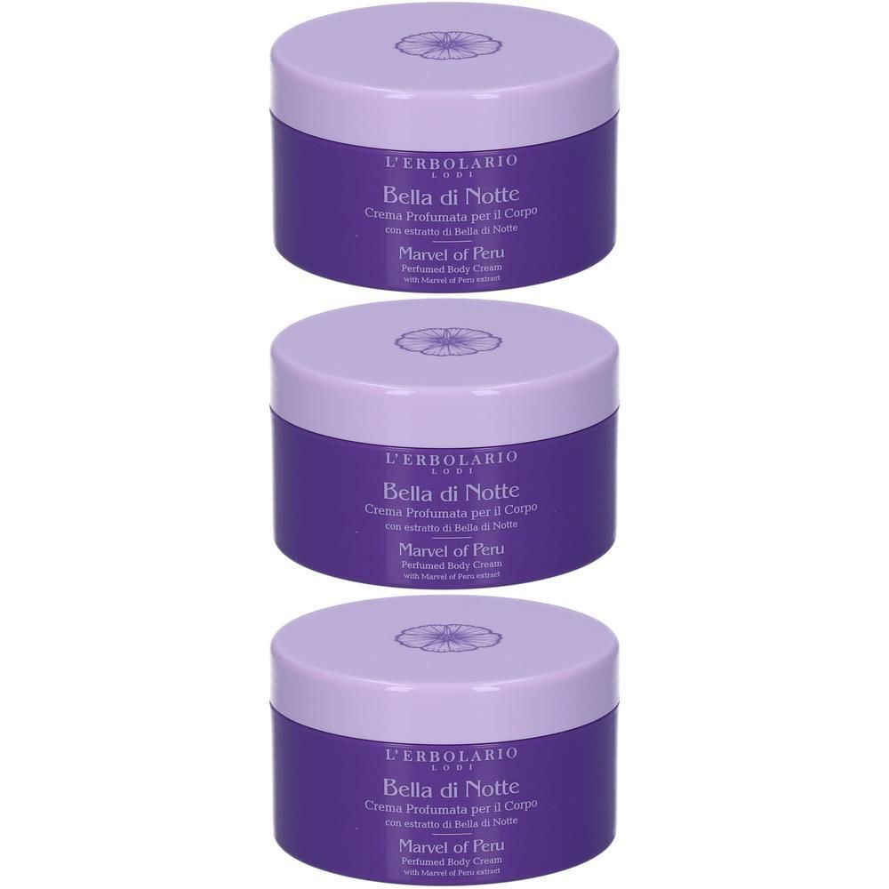L´Erbolario Crema Profumata per il Corpo Bella di Notte 3x250 ml