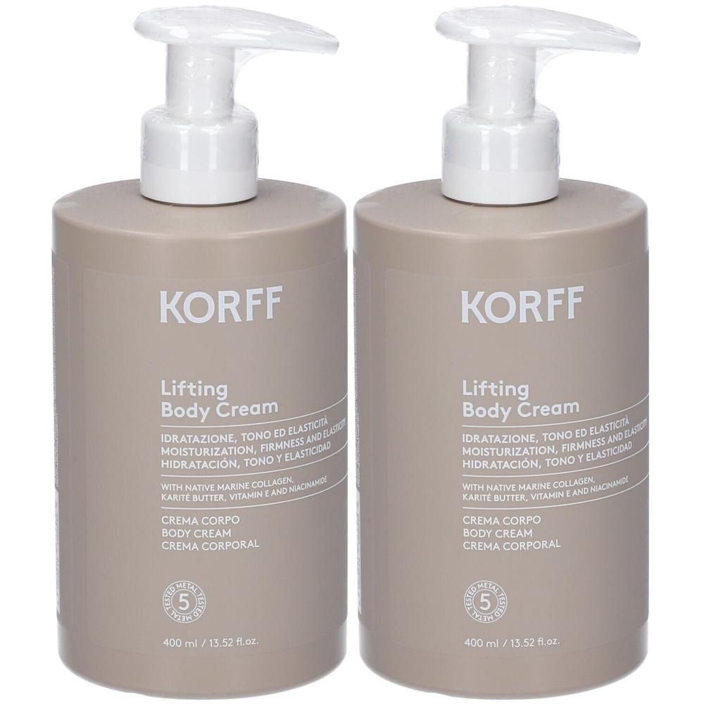 KORFF Lifting Body Cream 2x400 ml