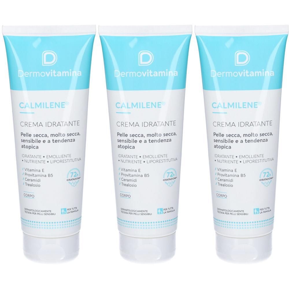 Dermovitamina Calmilene Crema Idratante 3x250 ml