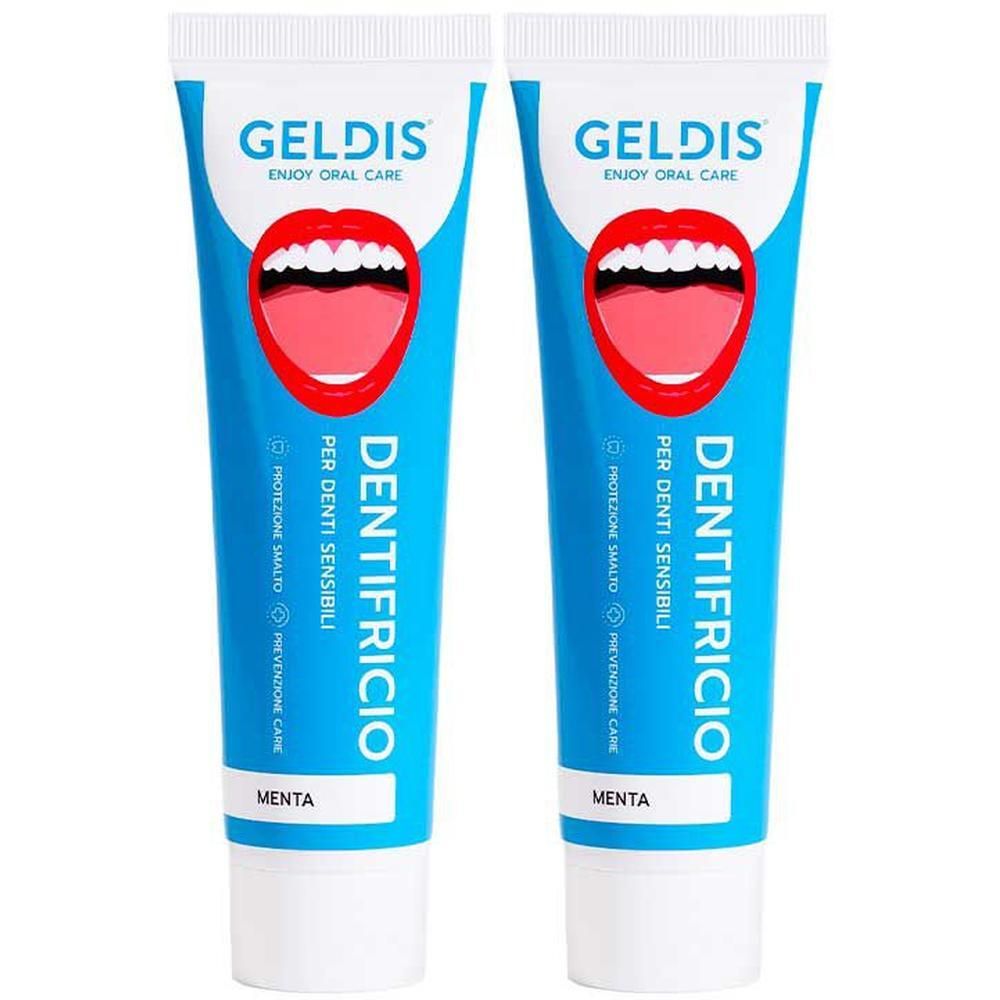 Dentifricio Geldis per denti sensibili – Menta 100ml 2x100 ml