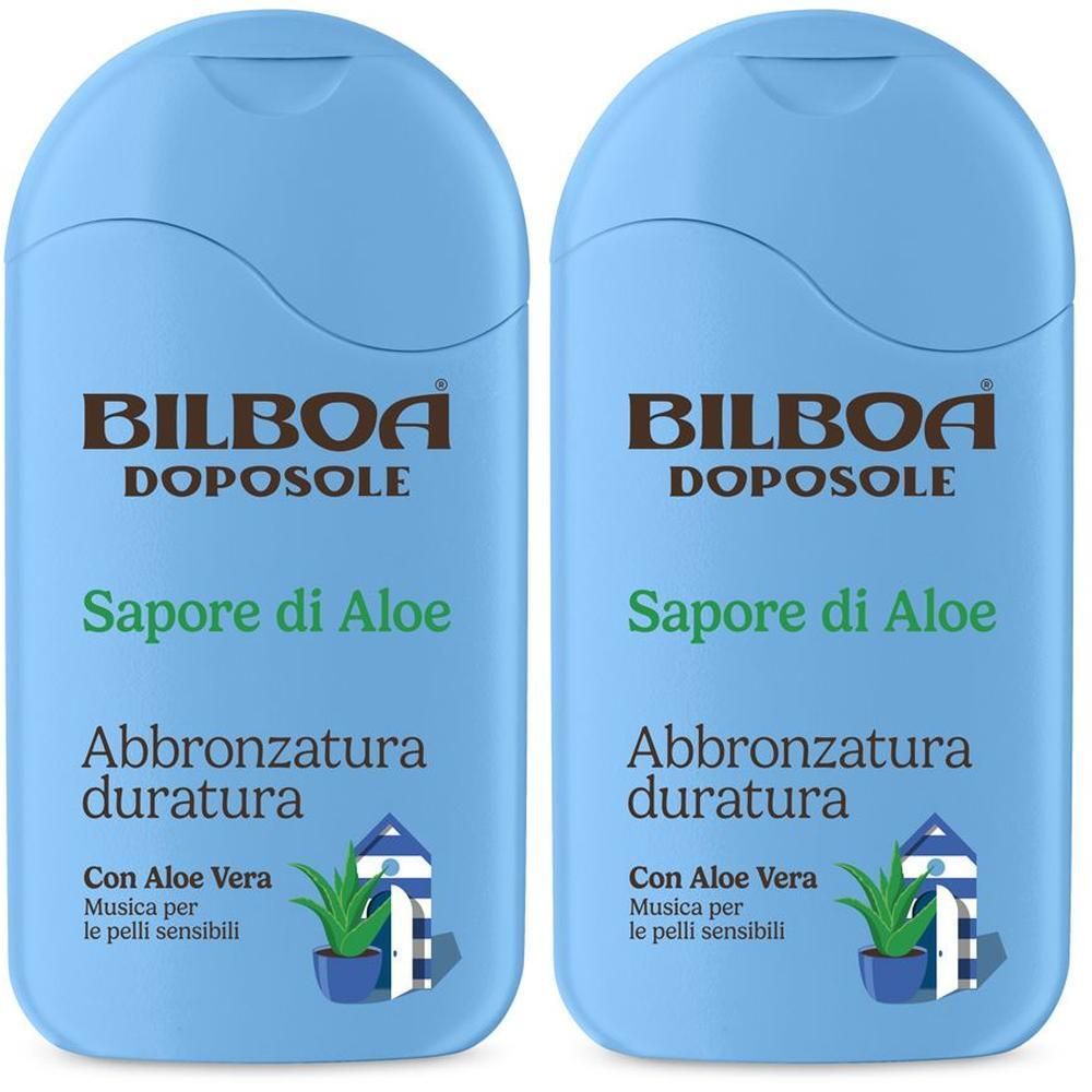 Bilboa Sapore di Aloe Doposole con aloe vera 2x200 ml