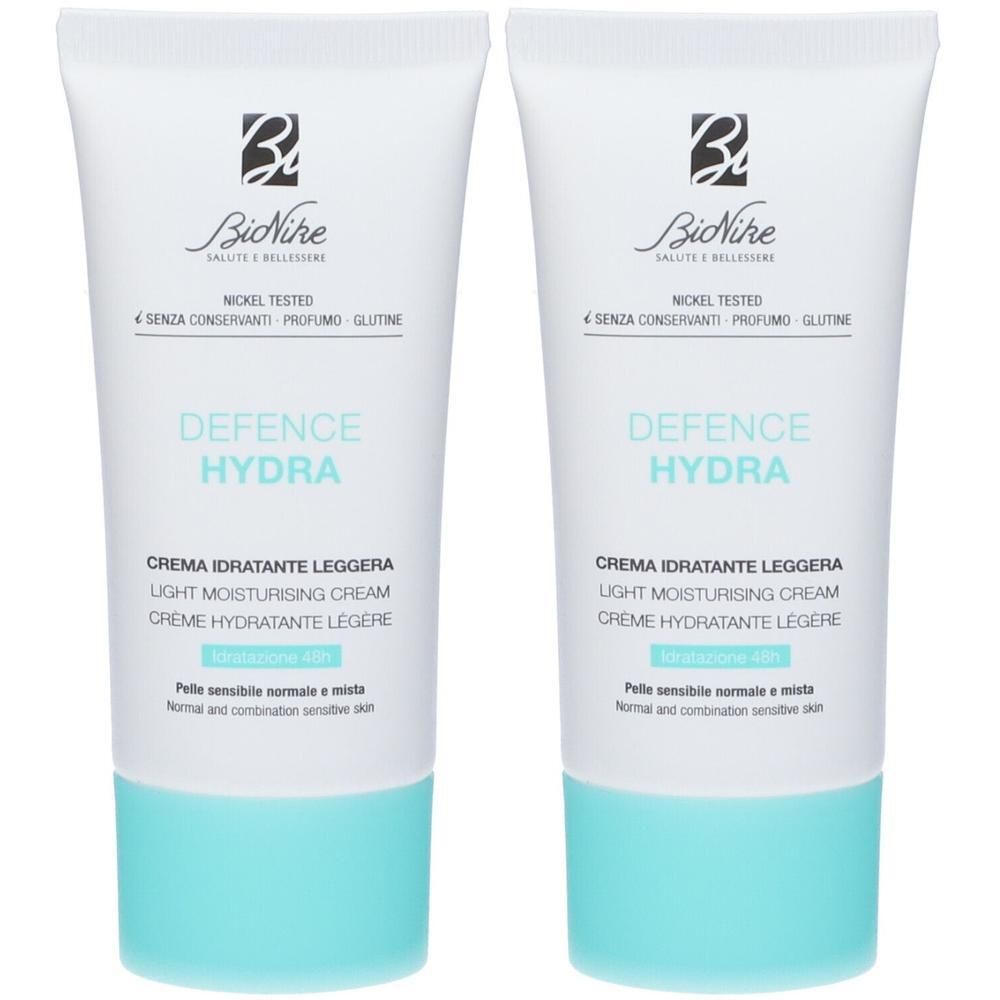 Bionike Crema Idratante Leggera 2x50 ml