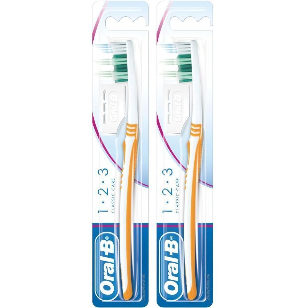 Oral B® 1 2 3 Classic Care 2x1 pz Spazzolino da denti