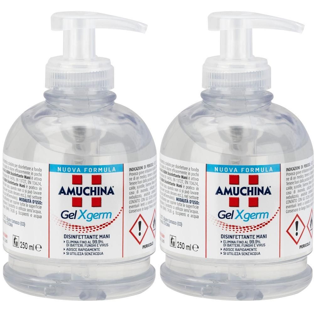 Amuchina Gel X-Germ Disinfettante Mani 250ml 2x250 ml