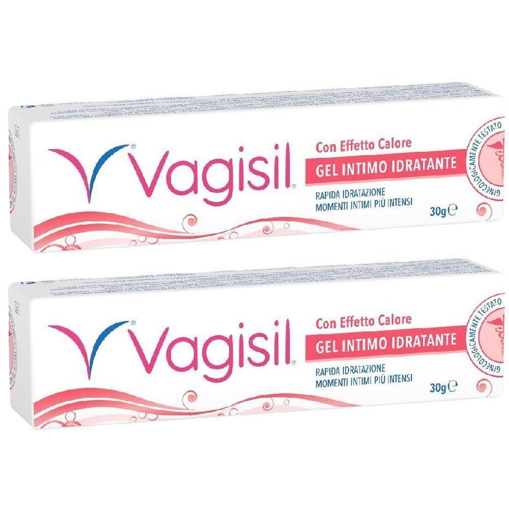 Vagisil Gel Intimo Idratante Con Effetto Calore 2x30 g