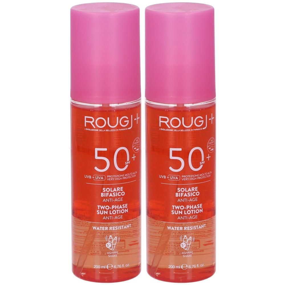 Rougj Solare Bifasico SPF50 Anti-age 2x200 ml