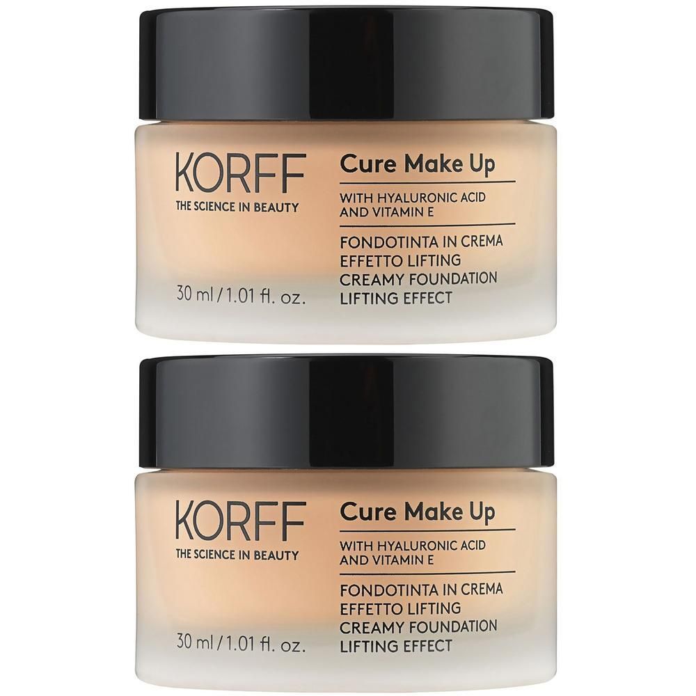 KORFF Fondotinta in Crema Effetto Lifting 03 2x30 ml