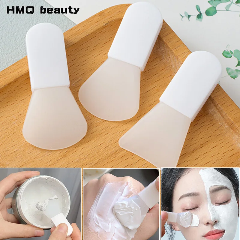 3Pcs Silikon Gesichtsmaske Pinsel Professionelle Schlamm Creme Pinsel Gesichts Hautpflege Werkzeuge Schlamm Film Applikator DIY Werkzeug Schönheit Salon Image