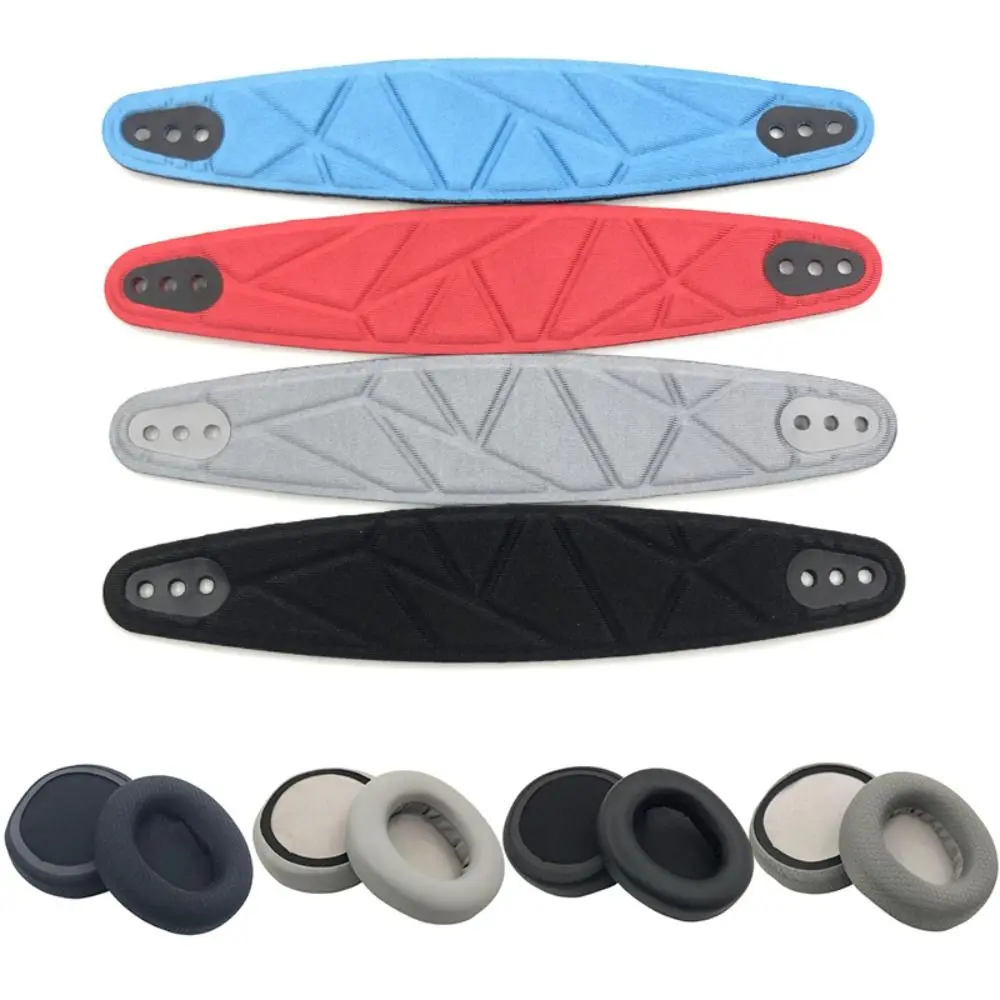 1 paar Ersatz Schaum Ohr Pads Kissen Kissen Abdeckung Für Steelseries Arctis Nova 1 3 5 7 Gaming Kopfhörer Headset ohrpolster Image