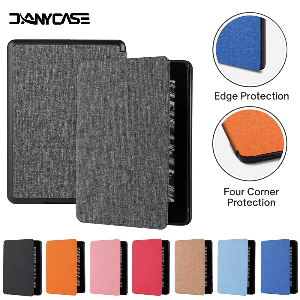 Für Amazo n Kindle Fall Paperwhite 10th Generation Magnetische Smart Stoff Abdeckung Leder Funda J9G29R PQ94WIF DP75SDI C2V2L3 Image