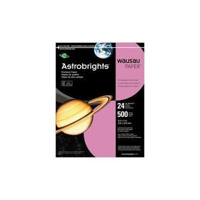 Astrobrights FSC Certified Bright Color Paper, 8 1 - 2 x 11, 24 Lb, Outrageous Orchid, Ream Of 500 S