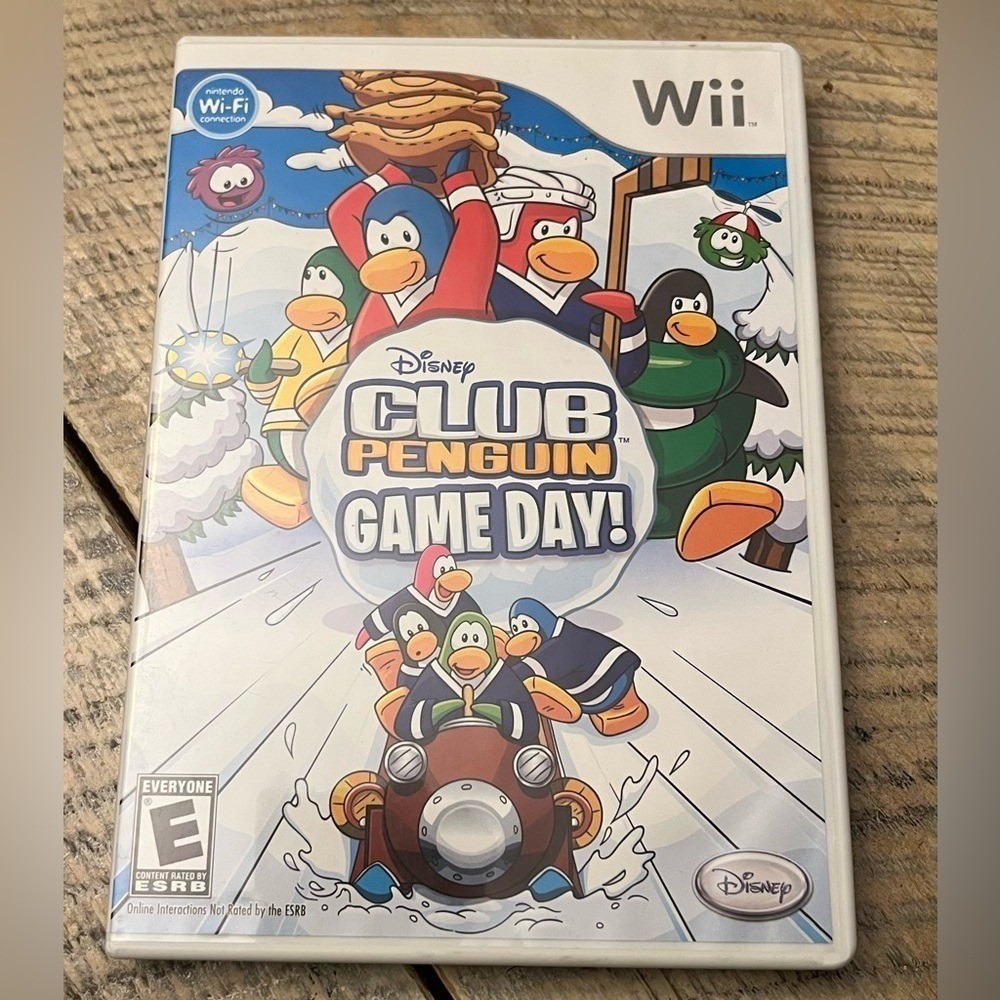 Disney Video Games & Consoles | Disney Club Penguin Game Day Wii Game | Color: Blue/White | Size: Os