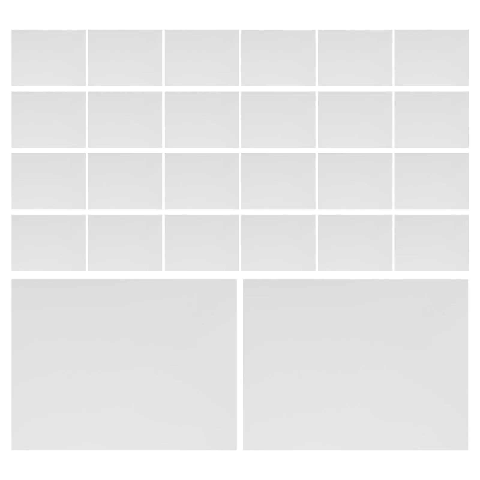 70 Stück Weißes Kartonpapier 8,5x11 Zoll 180g/m² Matt-Finish Premium Bedruckbares Kartonpapier für Einladungen Grußkarten Geschäftspapiere Image