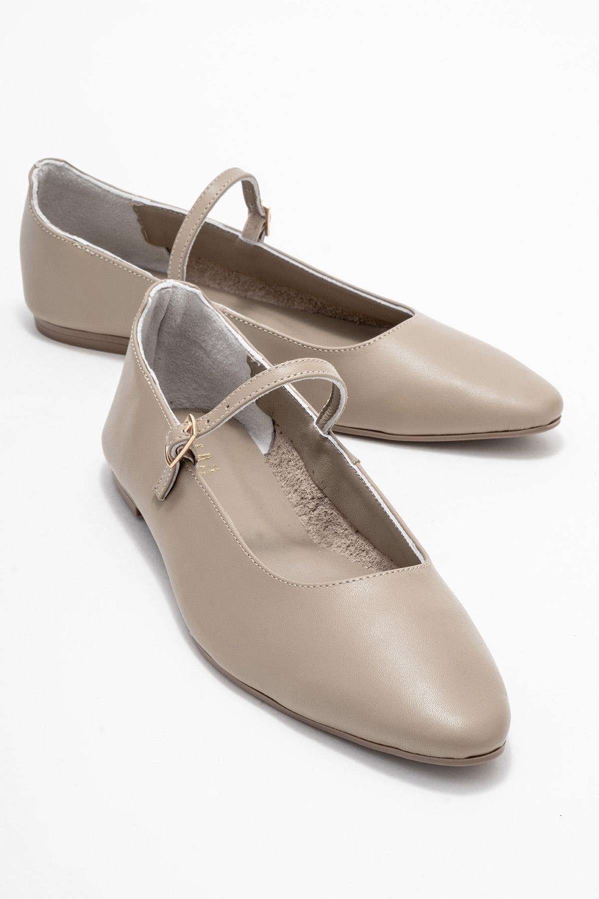 Lara Leder Mary Jane Flache Schuhe US 39