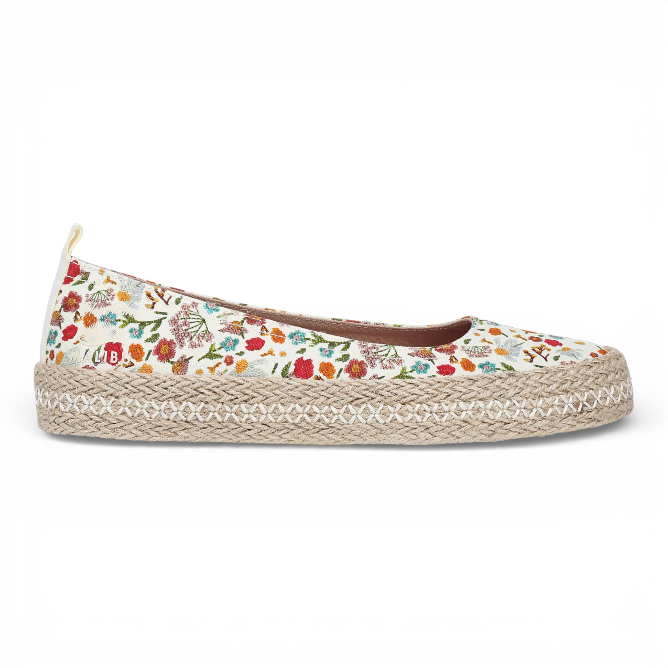Blowfish Malibu Damen Floral White Ballet Flats Ballerina Freizeitschuhe – Benita
