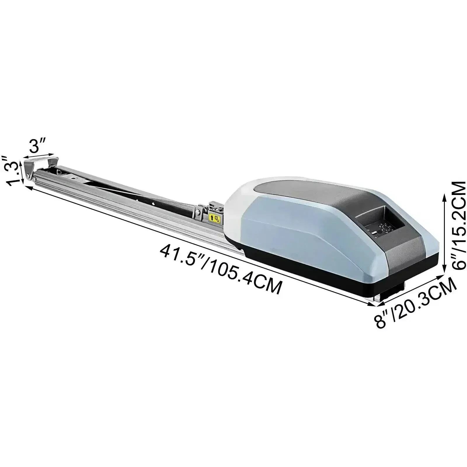 SIHAO Elektrischer Betreiber, Tor, automatisch, 220 V, Garagentoröffner mit Fernbedienung, robuster Motor, anwendbarer Bereich, sicherer Zugang Image